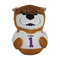 LSU Tigers Mascot Hugger & Silk Throw Set