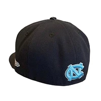 UNC New Era 5950 Script Carolina Fitted Cap