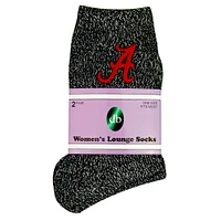 Alabama Donegal Bay Women's Lounge Socks 2 Pack