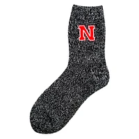 Nebraska Donegal Bay Women's Lounge Socks 2 Pack