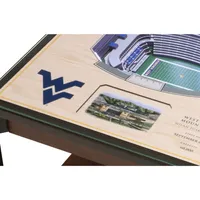  Wvu | West Virginia Milan Puskar Stadium Lighted End Table | Alumni Hall