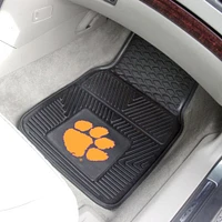 Clemson 2 Pack Heavy Vinyl Car Mats