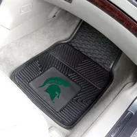  Spartans | Michigan State 2 Pack Heavy Vinyl Car Mats | Alumni Hall