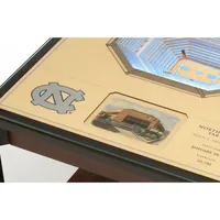 North Carolina Dean E Smith Center Lighted End Table