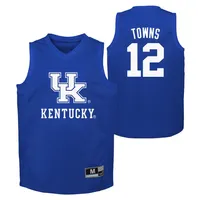 Cats | Kentucky Gen2 Youth # 12 Towns Pro Play Basketball Jersey Alumni Hall