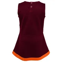 Hokies | Virginia Tech Kids Cheerleader 2- Piece Dress Set Alumni Hall