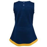 West Virginia Infant Cheerleader 2-Piece Dress Set