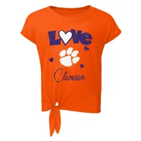 Clemson | Infant Forever Love Tee And Legging Set Alumni Hall