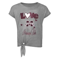 Bulldogs | Mississippi State Kids Forever Love Tee And Legging Set Alumni Hall