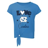 Unc | Carolina Toddler Forever Love Tee And Legging Set Alumni Hall