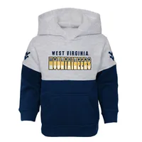 Wvu | West Virginia Infant Play Maker Hoodie And Pant Set Alumni Hall