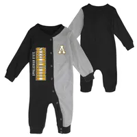 App | Appalachian State Gen2 New Born Half Time Long Sleeve Snap Coverall Alumni Hall