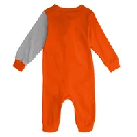 Clemson | Gen2 New Born Half Time Long Sleeve Snap Coverall Alumni Hall