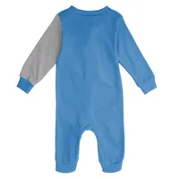 Unc | Gen2 New Born Half Time Long Sleeve Snap Coverall Alumni Hall