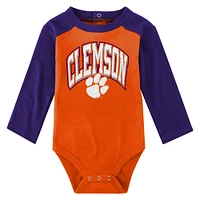 Clemson Gen2 Newborn Rookie of the Year Creeper Pant Set