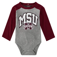 Mississippi State Gen2 Newborn Rookie of the Year Creeper Pant Set