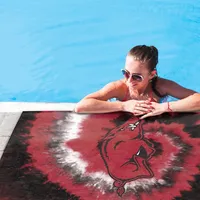  Razorbacks | Arkansas 30x60 Tie Dye Beach Towel | Alumni Hall