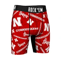 Nebraska All Over Print Boxer Brief