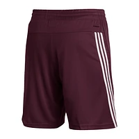 Mississippi State Adidas Men's 3-Stripe Knit Shorts