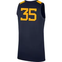 Wvu | West Virginia Nike Replica Road Basketball Jersey Alumni Hall