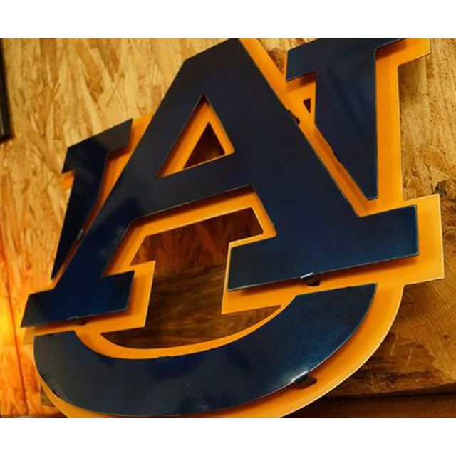  Aub - Auburn Logo 3d Metal Art - 21  X 18 - Alumni Hall