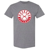 Nebraska Jordy Bahl Circle Softball Tee