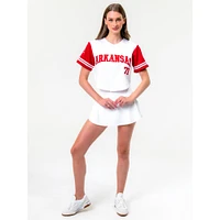 Arkansas Women's The Cropped Baseball Jersey