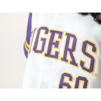 LSU Established & Co. Women's The Cropped Baseball Jersey