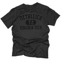 Virginia Tech Metallica Black Label Tee