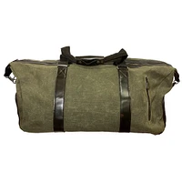 Auburn Zep-Pro Olive Waxed Canvas Weekender Bag