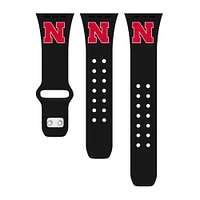 Nebraska Apple Watch Silicon Sport Band 38/40 MM