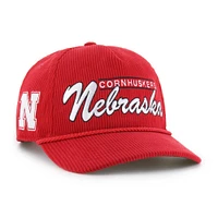 Nebraska 47 Brand Gridiron Hitch Rope Snapback Cap