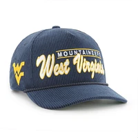West Virginia 47 Brand Gridiron Hitch Rope Snapback Cap