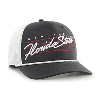 Florida State 47 Brand Downburst Rope Trucker Snapback Cap