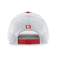 Nebraska 47 Brand Downburst Rope Trucker Snapback Cap