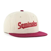 Florida State 47 Brand Fieldstone Captain Flatbrim Hat