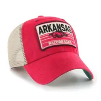  Razorbacks | Arkansas Four Stroke Patch Adjustable Trucker | Alumni Hall