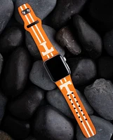 Tennessee Apple Watch Silicone Stripe Sport Long Band 38mm