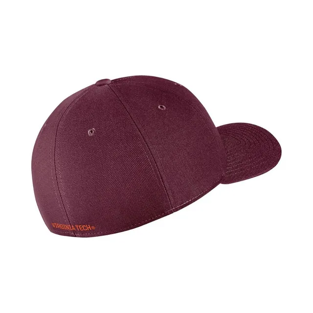 Virginia Tech New York Yankees New Era 3930 Flex Fit Cap - Maroon