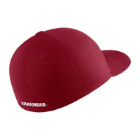 Razorbacks, Arkansas Nike Aerobill Baseball Fitted Hat