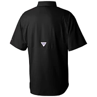Appalachian State Columbia Men's Taimiami Short Sleeve Woven Shirt