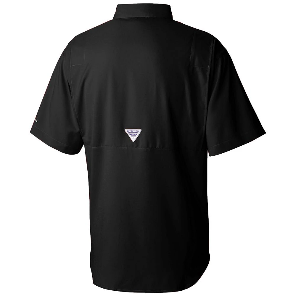 Mississippi State Columbia Tamiami Short Sleeve Woven Shirt