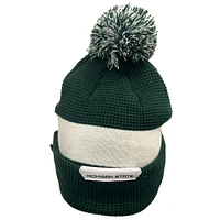 Michigan State Nike Waffle Knit Pom Cuff Beanie