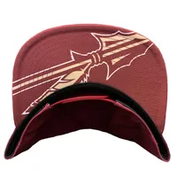  Fsu | Florida State Nike 2023 Under Visor Flat Bill Adjustable Cap | Alumni Hall