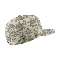 LSU Nike Camo Aero True Fitted Baseball Cap