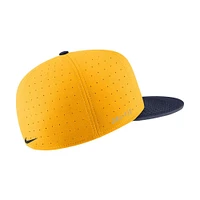 West Virginia Nike Aero True Fitted Baseball Cap