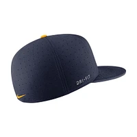 West Virginia Nike Aero True Fitted Baseball Cap