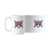LSU 2025 NCAA College World Series National Champs 15 Oz Ceramic Mug