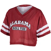 Alabama Zoozatz V-Neck Mesh Football Tee