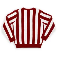 Hoosiers | Indiana Campus Ink Iu Candy Stripe Sweater Alumni Hall